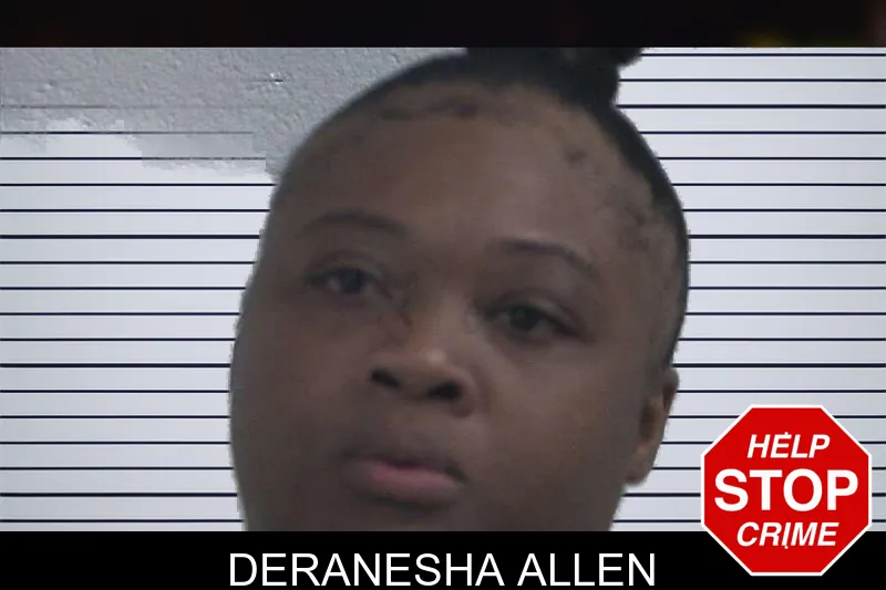 Deranesha Allen mugshot