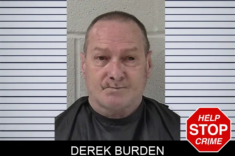 Derek Burden mugshot