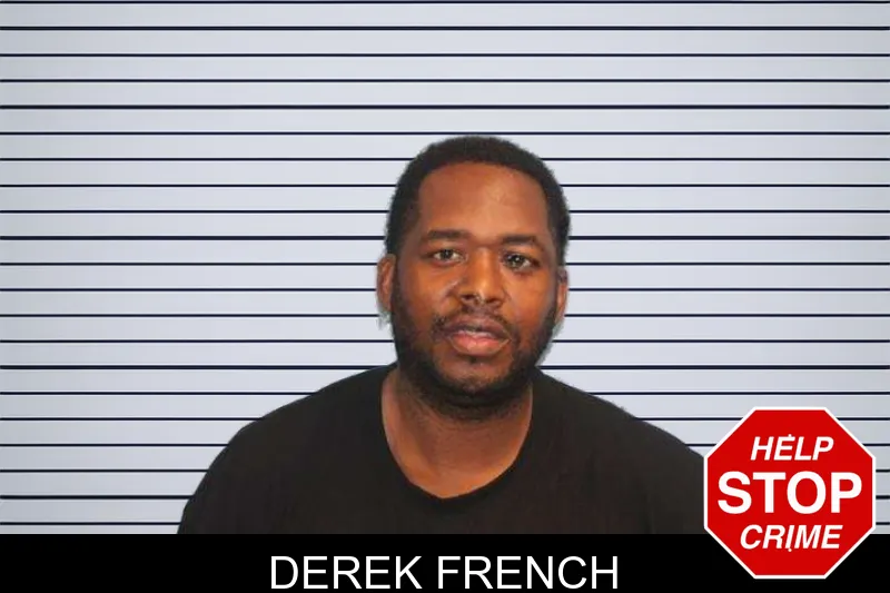 Derek French mugshot