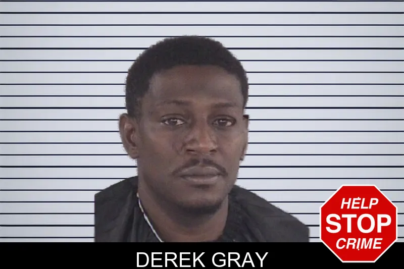 Derek Gray mugshot