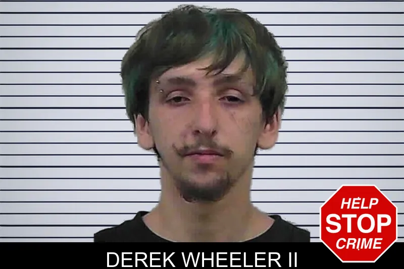 Derek Wheeler II mugshot