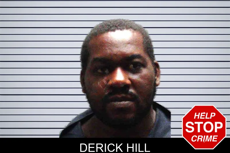 Derick Hill mugshot