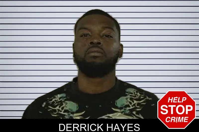 Derrick Hayes mugshot