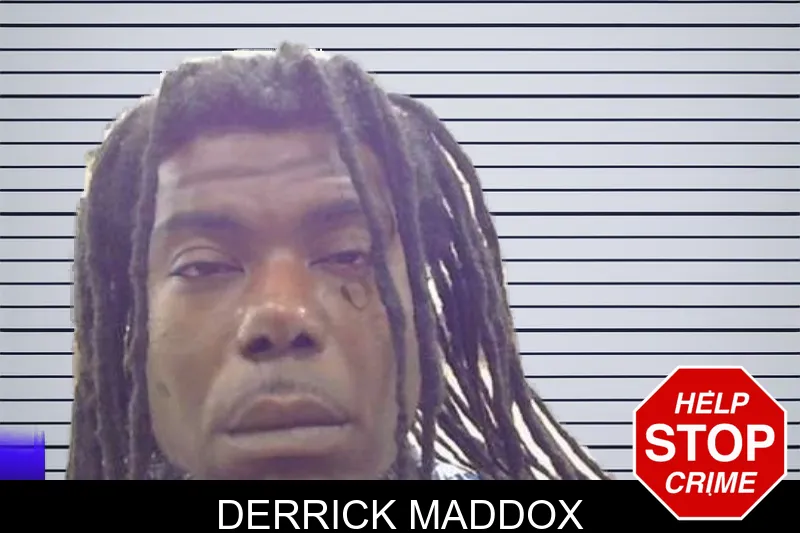 Derrick Maddox mugshot