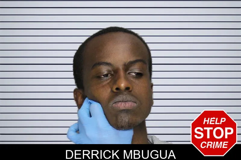 Derrick Mbugua mugshot