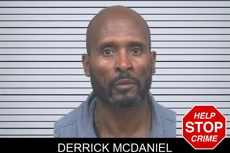 Derrick McDaniel mugshot