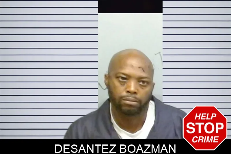 Desantez Boazman mugshot