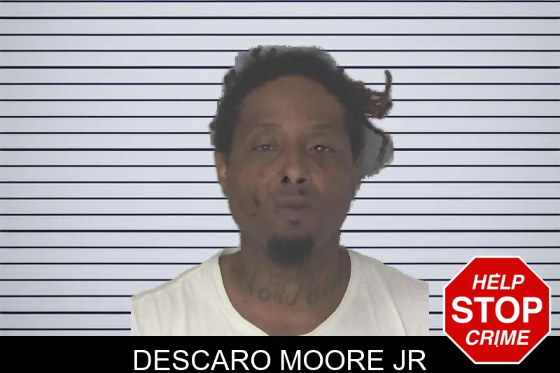 Descaro Moore Jr mugshot