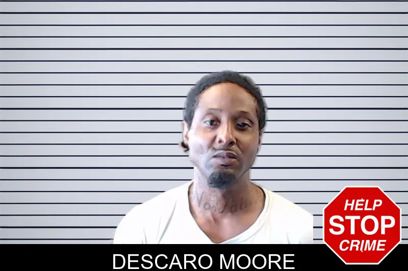 Descaro Moore mugshot