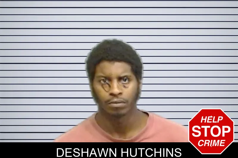 Deshawn Hutchins mugshot