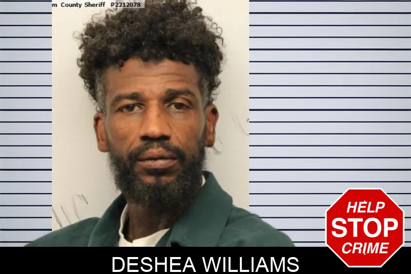 Deshea Williams mugshot