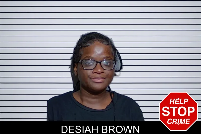 Desiah Brown mugshot