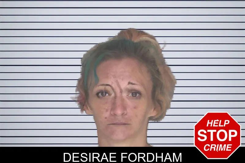 Desirae Fordham mugshot
