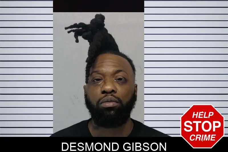 Desmond Gibson mugshot