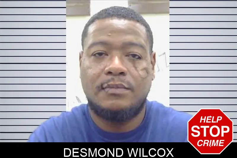 Desmond Wilcox mugshot