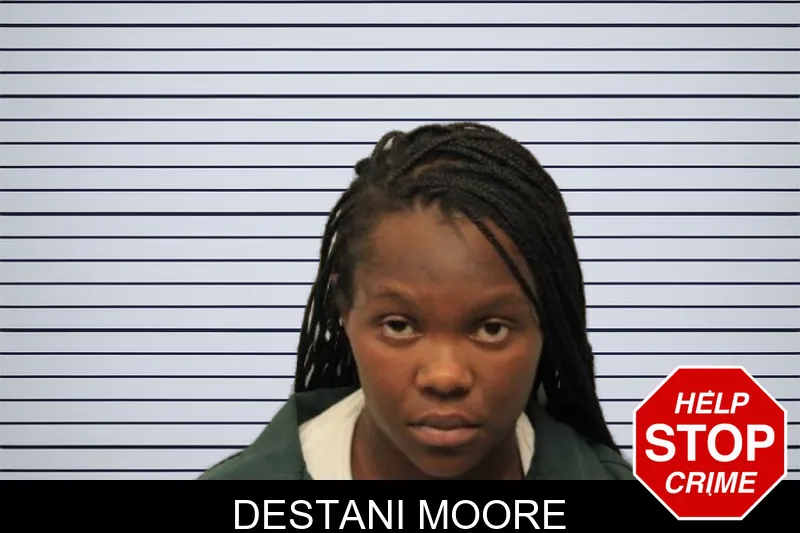 Destani Moore mugshot