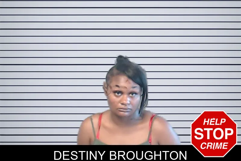 Destiny Broughton mugshot