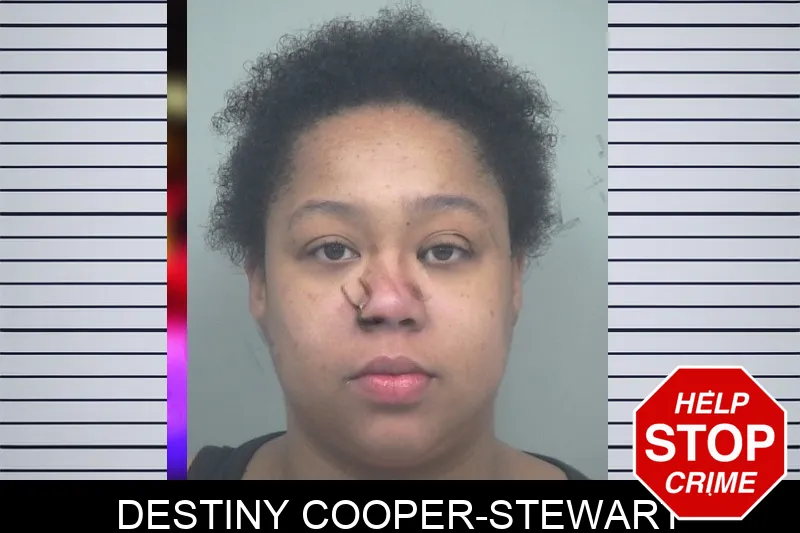 Destiny Cooper-Stewart mugshot