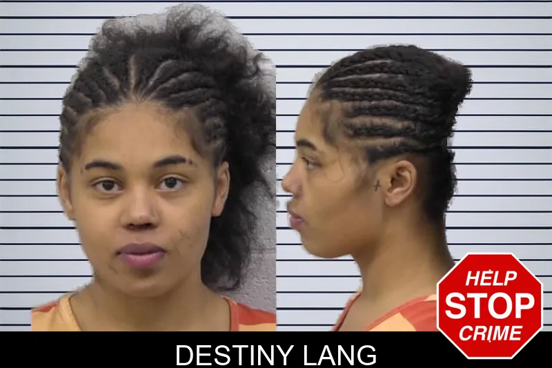 Destiny Lang mugshot