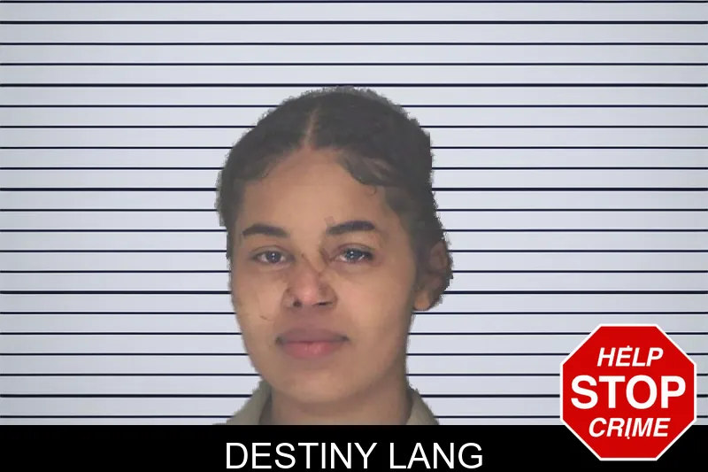 Destiny Lang mugshot