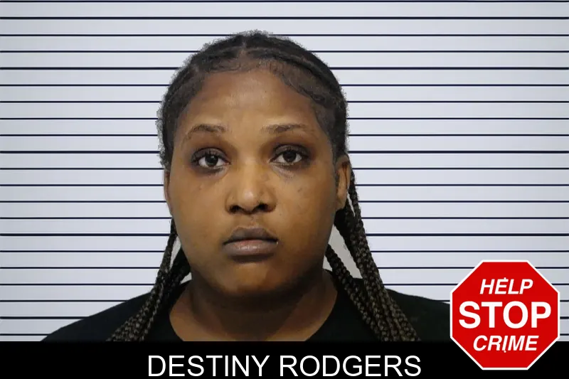 Destiny Rodgers mugshot