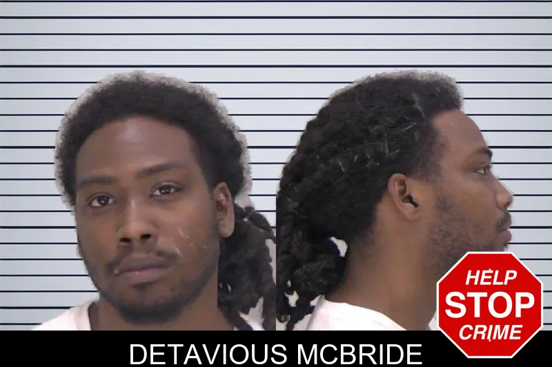 Detavious McBride mugshot