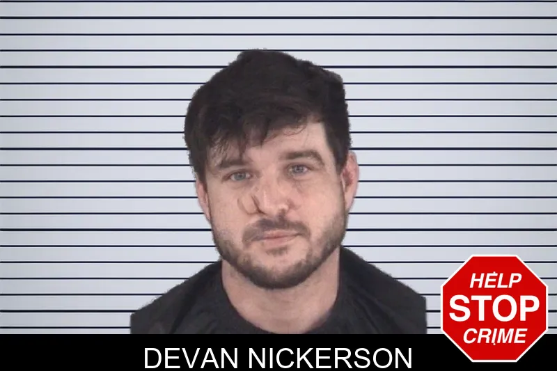 Devan Nickerson mugshot