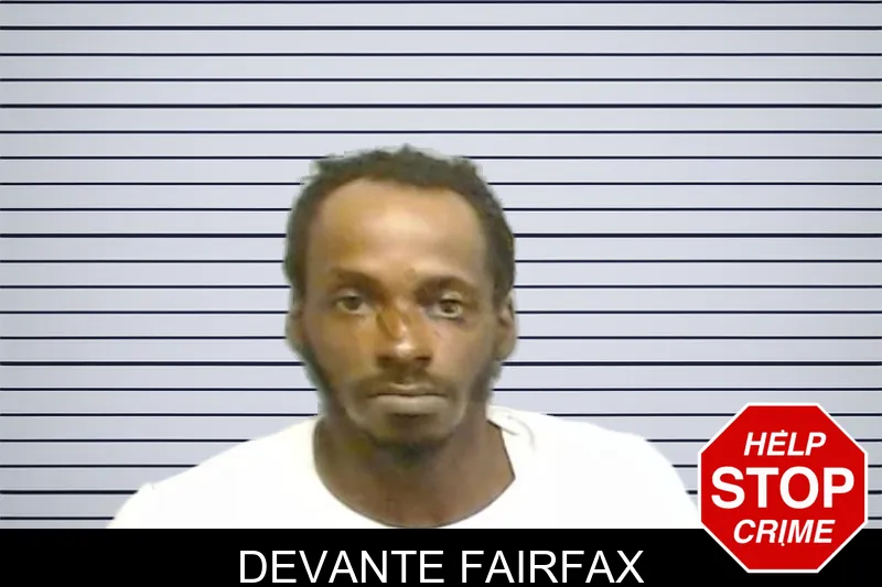 Devante Fairfax mugshot