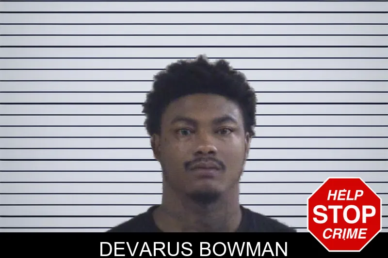 Devarus Bowman mugshot