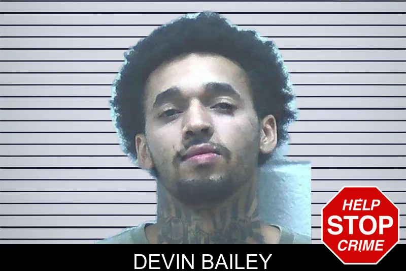 Devin Bailey mugshot