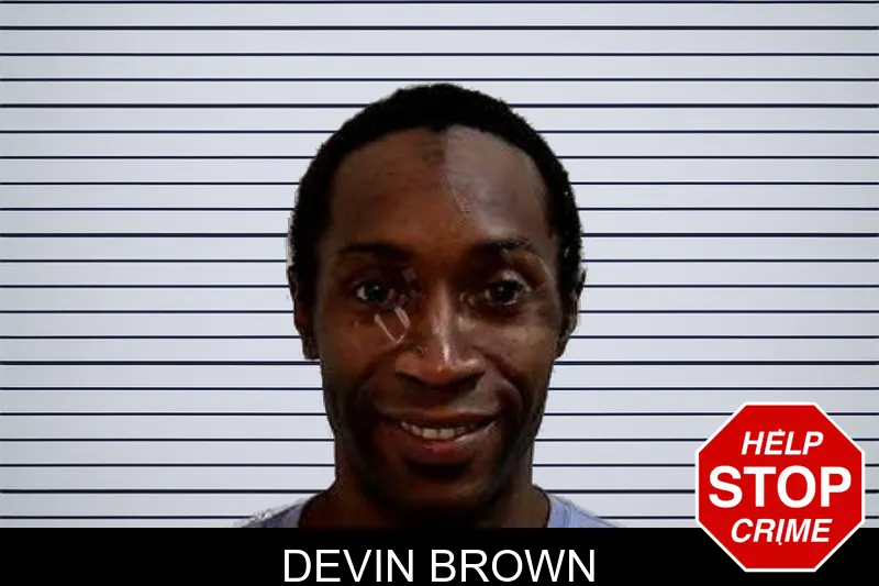 Devin Brown mugshot