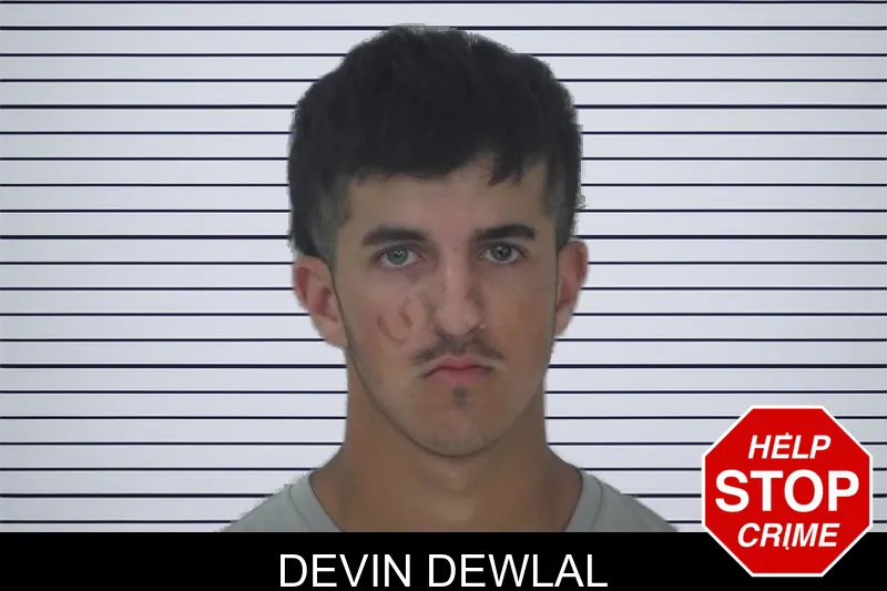 Devin Dewlal mugshot