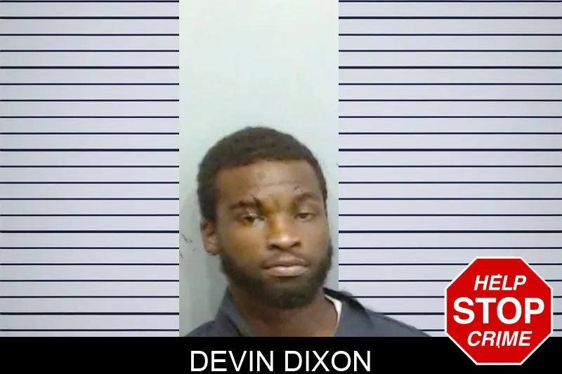 Devin Dixon mugshot