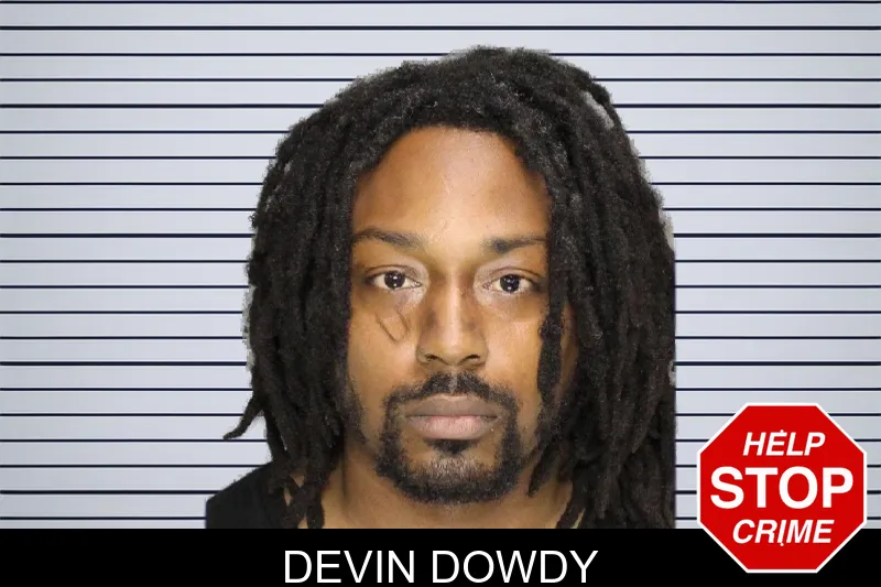 Devin Dowdy mugshot