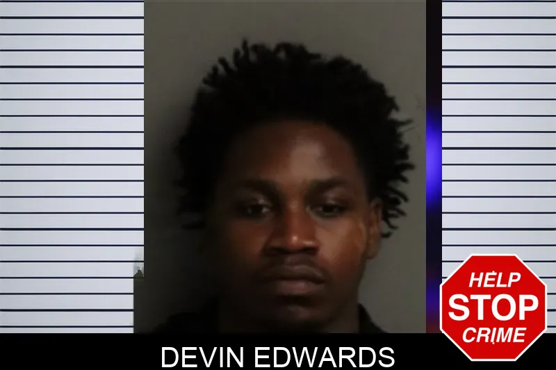 Devin Edwards mugshot