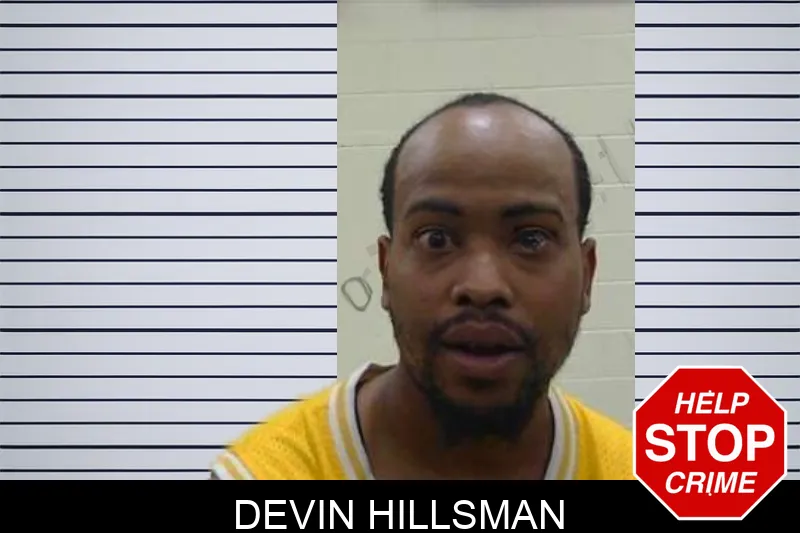 Devin Hillsman mugshot