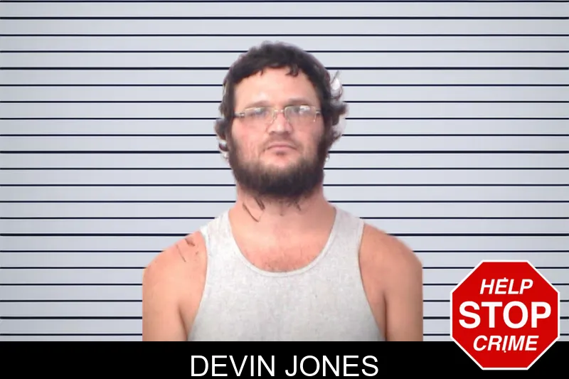 Devin Jones mugshot