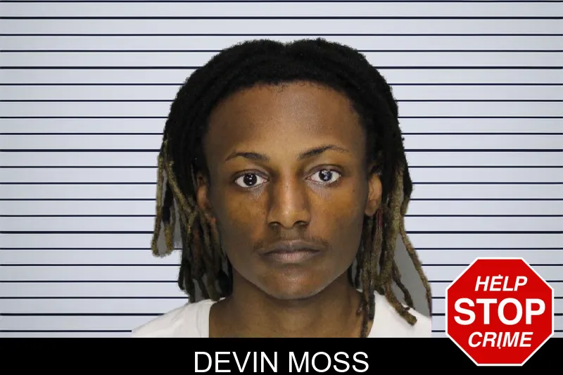 Devin Moss mugshot