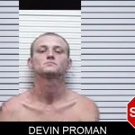Devin Proman mugshot