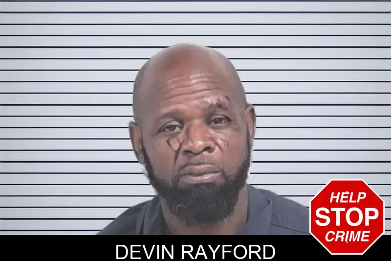 Devin Rayford mugshot