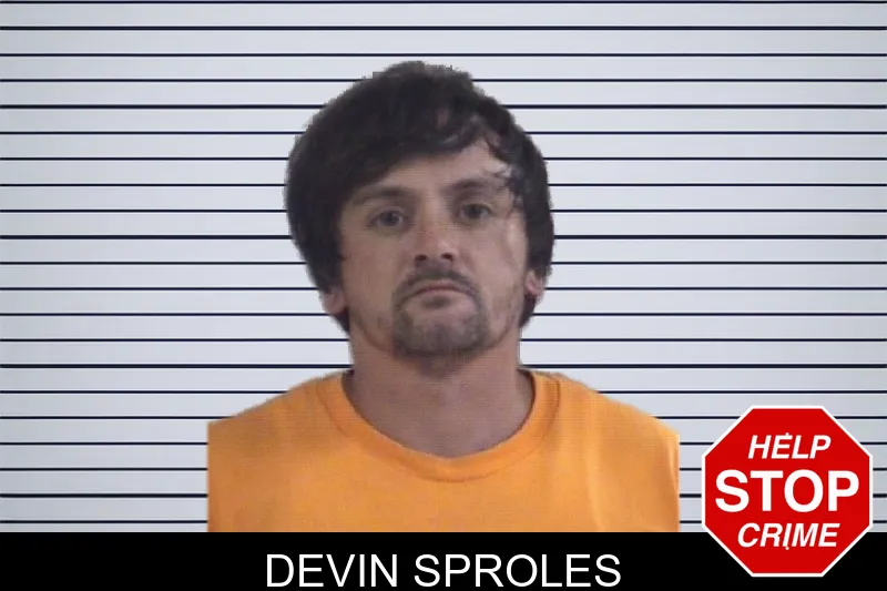 Devin Sproles mugshot