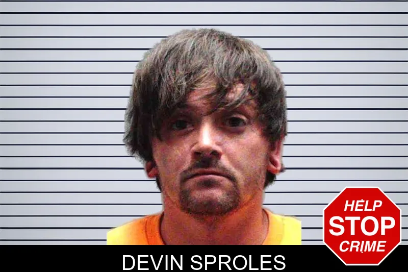 Devin Sproles mugshot