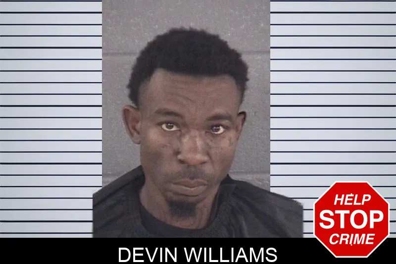 Devin Williams mugshot