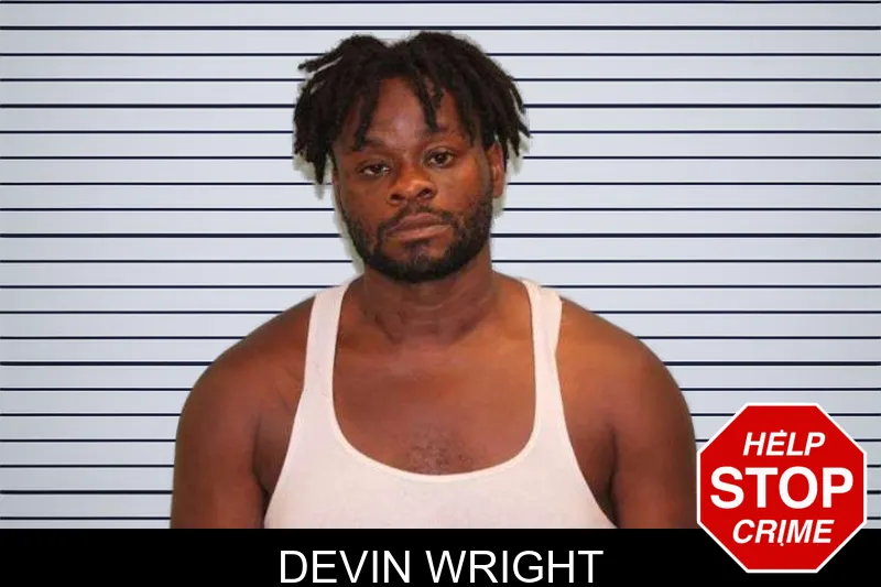 Devin Wright mugshot