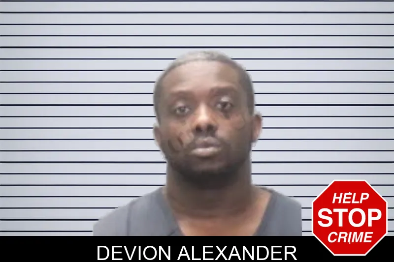 Devion Alexander mugshot