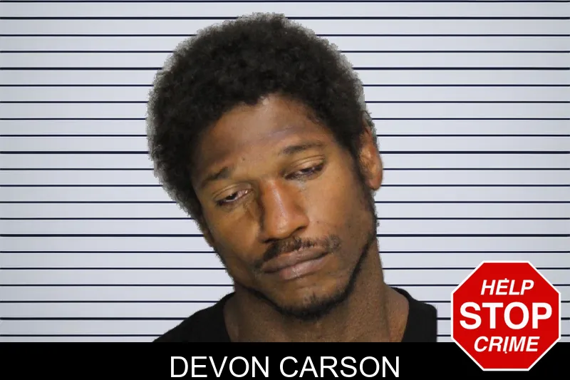 Devon Carson mugshot