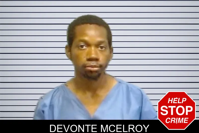 Devonte McElroy mugshot