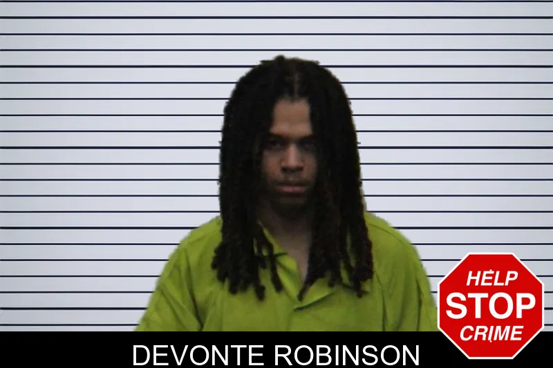 Devonte Robinson mugshot