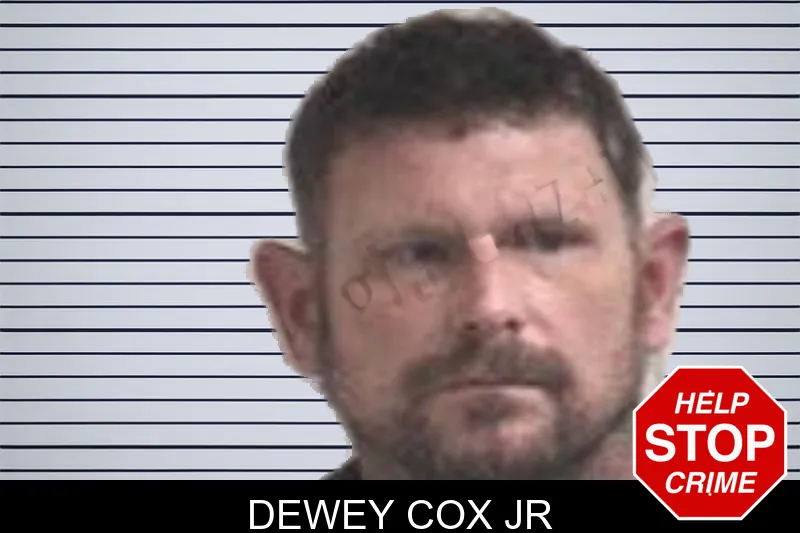 Dewey Cox Jr mugshot