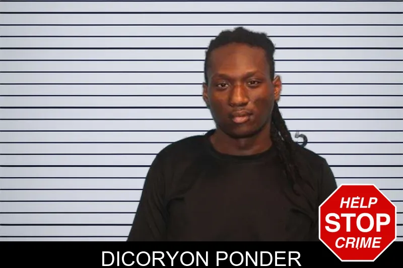 Dicoryon Ponder mugshot